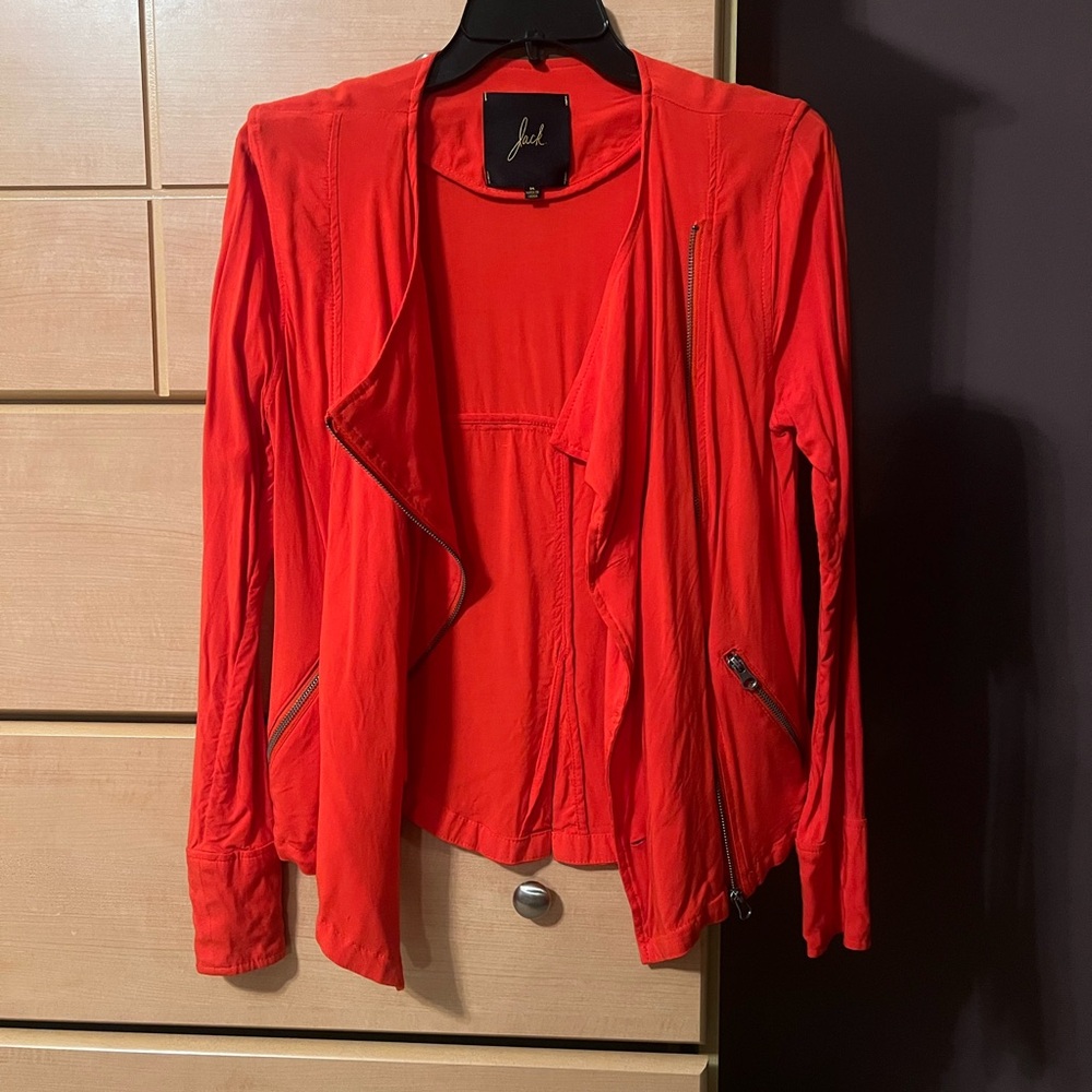 Jack by BB Dakota Bold Red Blazer